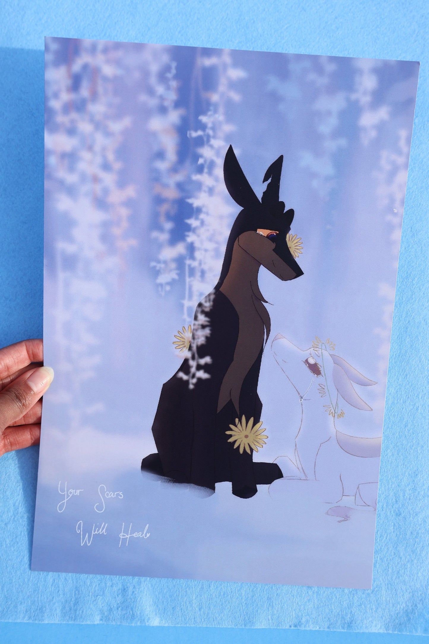 Your Scars Will Heal Art Print