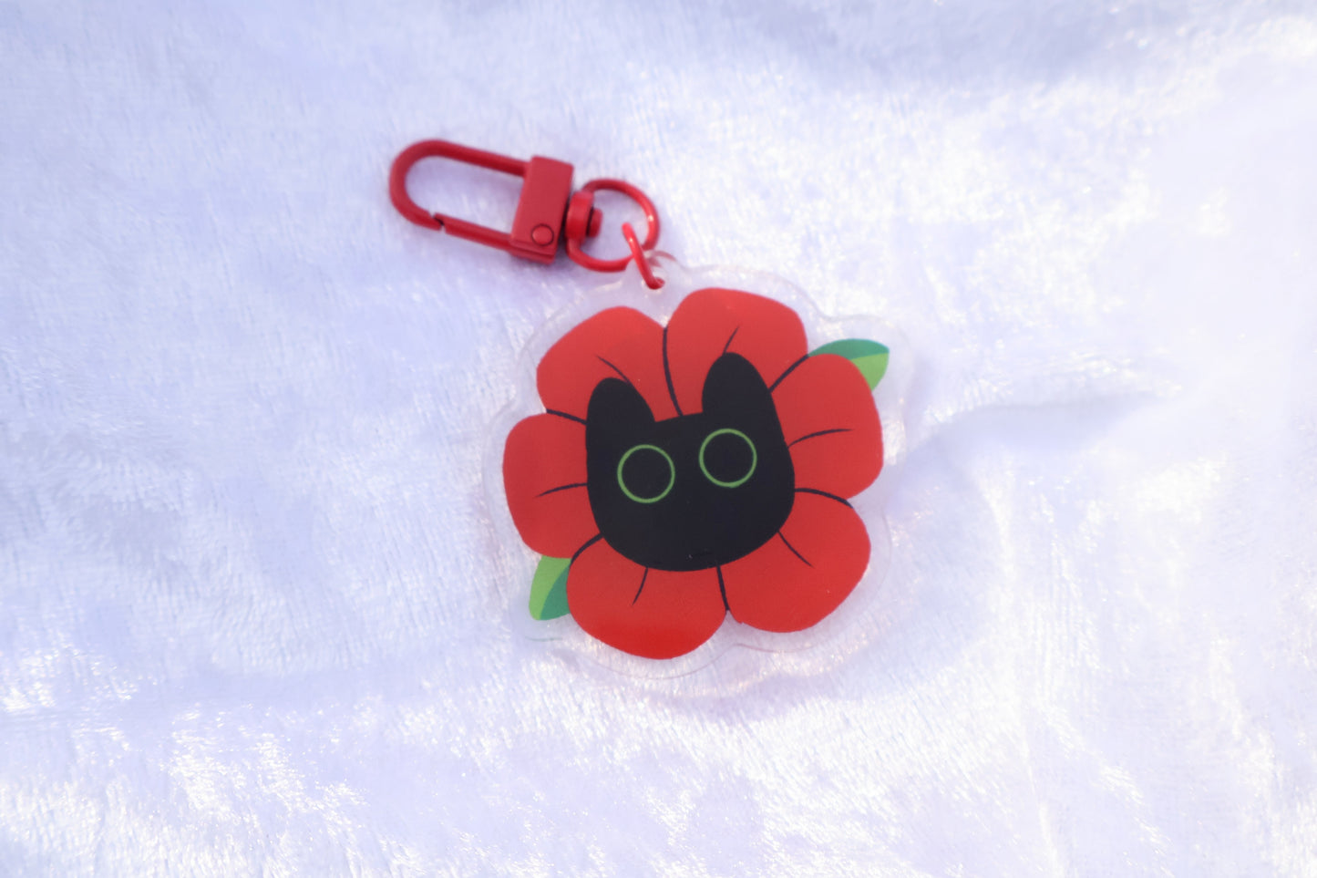 Catty Cat: Flower Feline Keychains