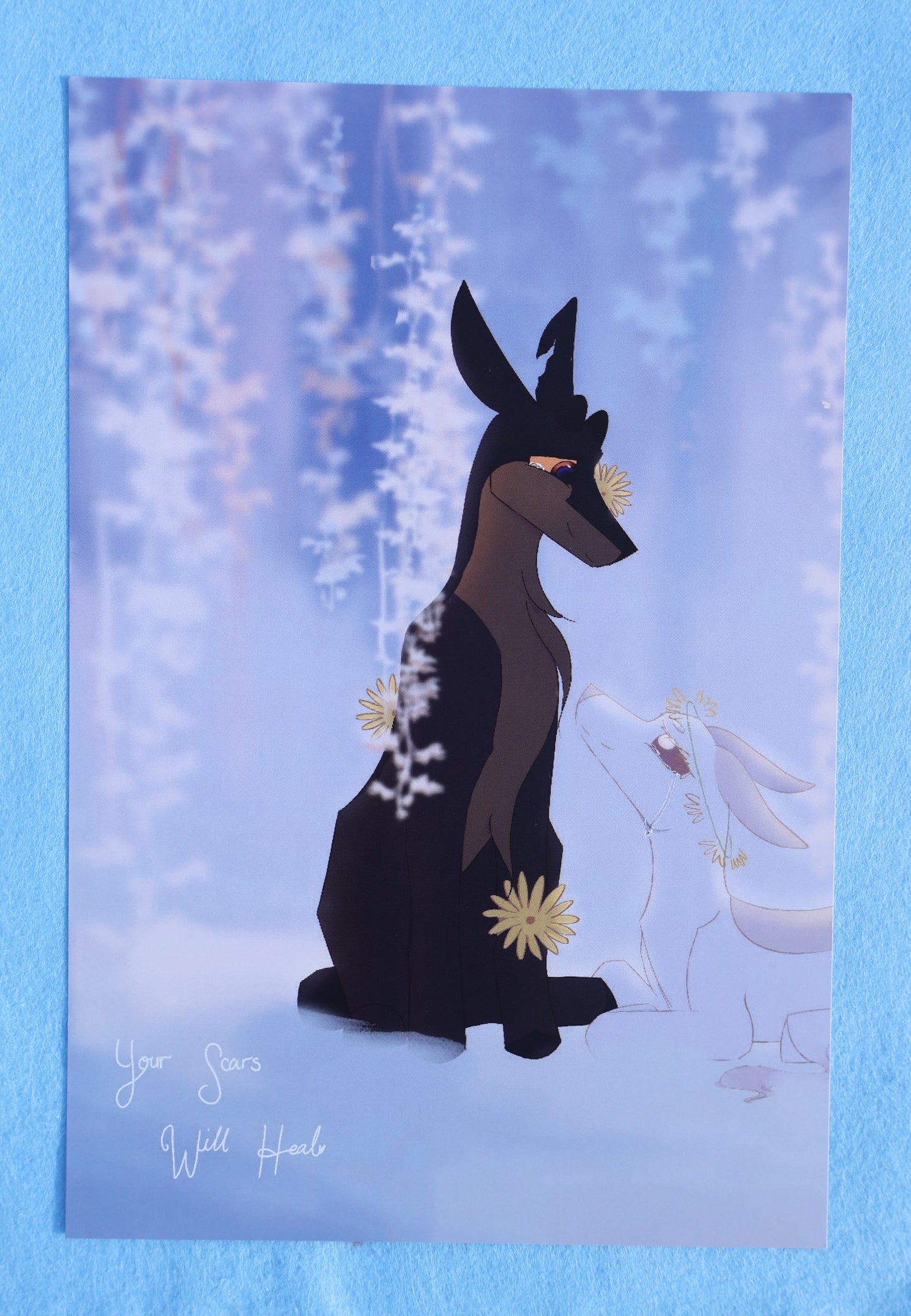 Your Scars Will Heal Art Print